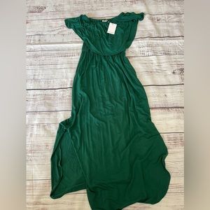 NEW! Sugarlips Women’s Green Maxi Dress (XS)